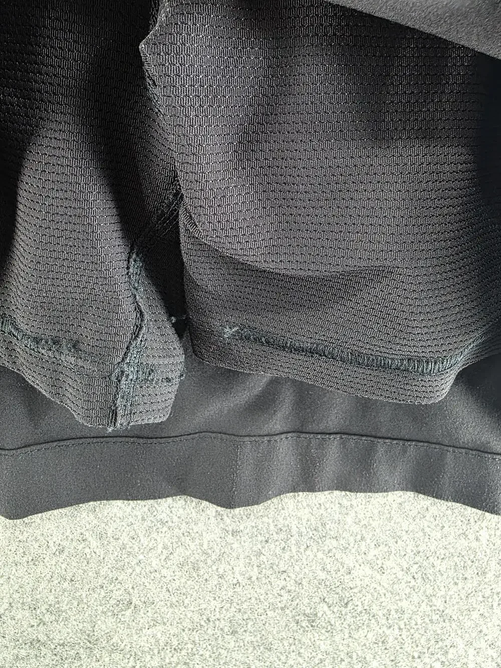 Athleta Dress Womens 6 Black Tank Knee Length Scoop Neck Zip Pockets Expedition